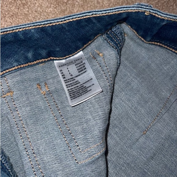 American Eagle Womens Hi-Rise Mini Jean Skirt size 6 - Picture 4 of 7
